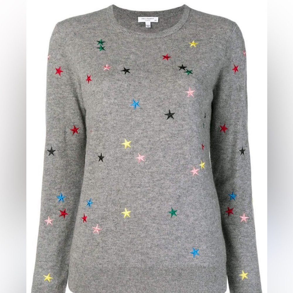Worn 3x Equipment cashmere sweater